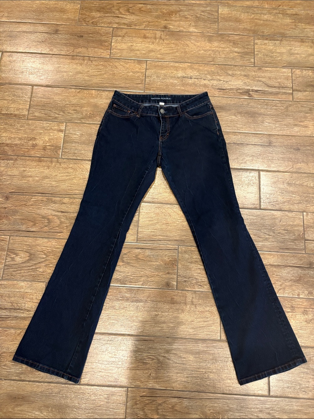 Banana Republic Dark Blue Flare Jeans
